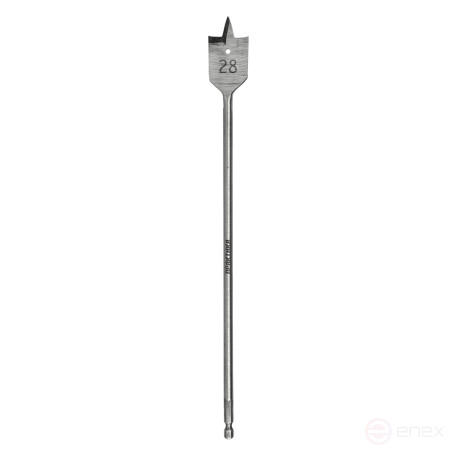 Сверло по дереву перовое ПРАКТИКА 28 х 300 мм (1шт.) блистер (774-238)