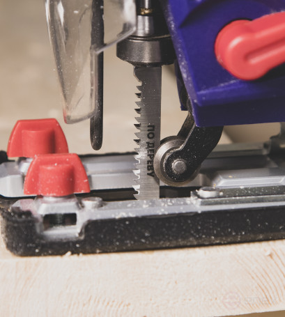 Пилки для лобзика по дереву, ДСП ПРАКТИКА тип T102H 100 х 75 мм, чистый рез, HCS (2шт.) (649-196)