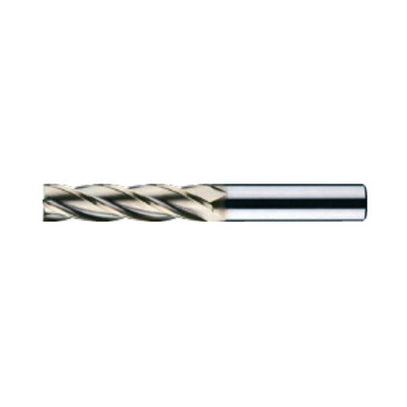 Carbide end mill, elongated D8x25x100x8 Z4 AlCrN
