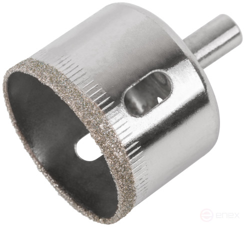 Коронка кольцевая по кафелю и стеклу алмазная 40х50 мм