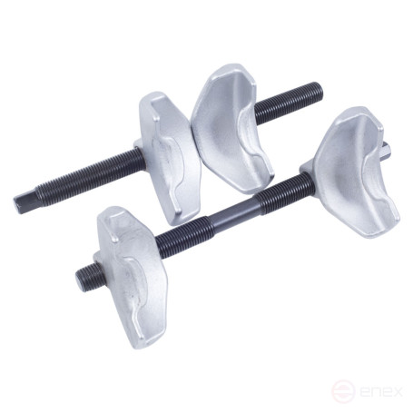 Shock absorber spring coupling, 200 mm, forged, U-shaped holders, 2 pieces MASTER 100-01200