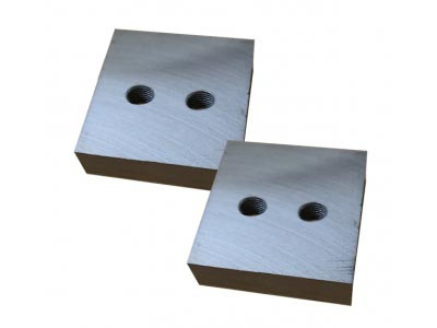 Knife for the armature cutter TSS GQ 40A, GQ 42A (set of 2 parts, 2 holes M14, 84x84x26mm)