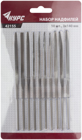 Fillets, 10 pcs., 3x140/60 mm