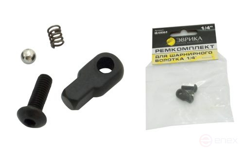 Ремкомплект ER-41414-P для шарнирного воротка 1/4" ЭВРИКА 1/30