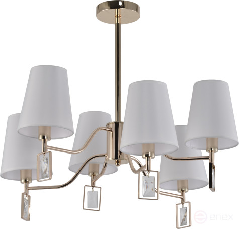 Rivoli Cristal Chandelier 2095-306 6 x E14 40W classic