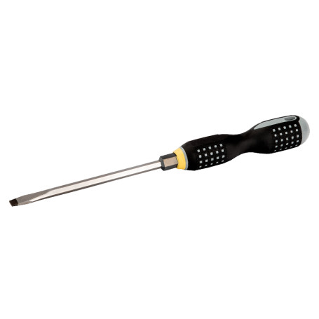 Screwdriver with ERGO handle for screws straight slot 1.6x10x175