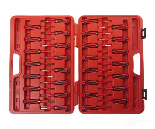 A set of tools for repairing electrical wiring 30 items in a JTC case