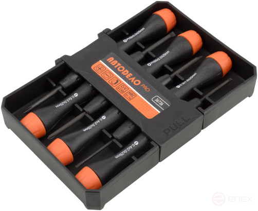 Набор отверток для точных работ 6 пр (пласт/ф) АвтоDело PRO 36736