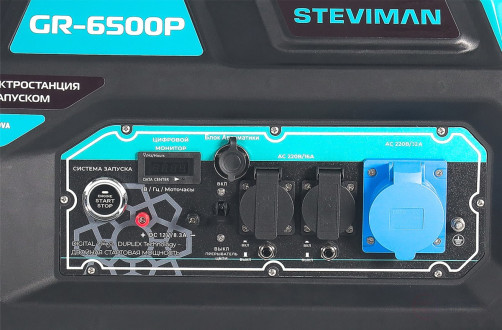 STEVIMAN GR-6500P Gasoline Generator