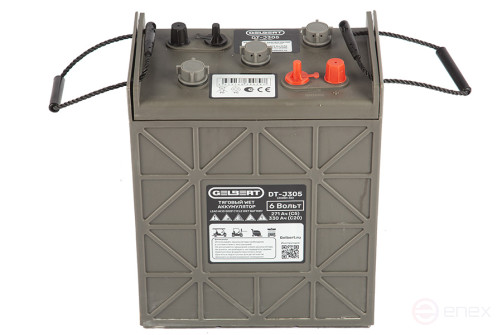 Тяговый WET аккумулятор Gelbert DT-J305 (J305H-AC) 6V271A/H C5