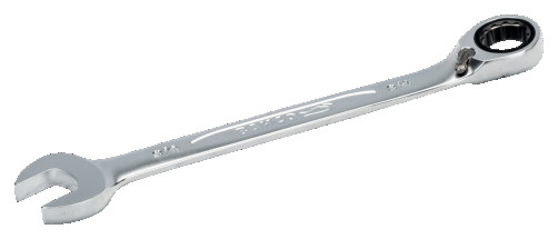 Комбинированные ключи с храповиком 1/2", хромированный