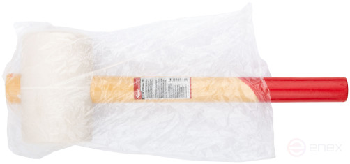 White rubber mallet, wooden handle 80 mm ( 900 gr )