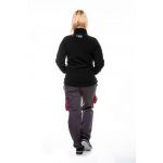 Fleece work blouse, women