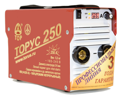 ТОРУС-250 (НАКС) + комплект проводов