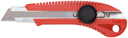 Technical knife 18 mm reinforced plastic, rotating clamp