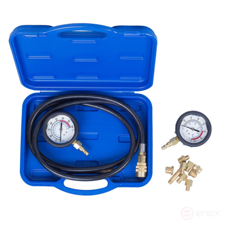 Oil pressure gauge, two pressure gauges, 0-7 and 0-28 bar MASTAK 120-20028C