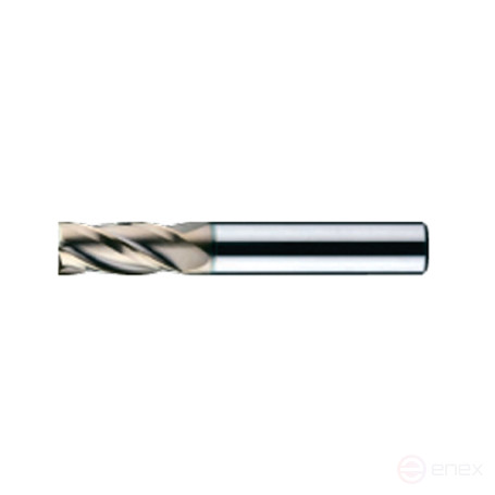 Carbide end mill D10x10x60x10 Z4 AlCrN