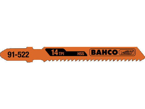 Blades for an electric jigsaw with a T-shaped shank 13 TPI for metal cutting 77 mm, tooth type 3, 5 pcs