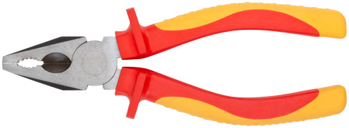 Combined pliers "Electric", CrV steel, black polish.coating, soft insulation.handles 165 mm