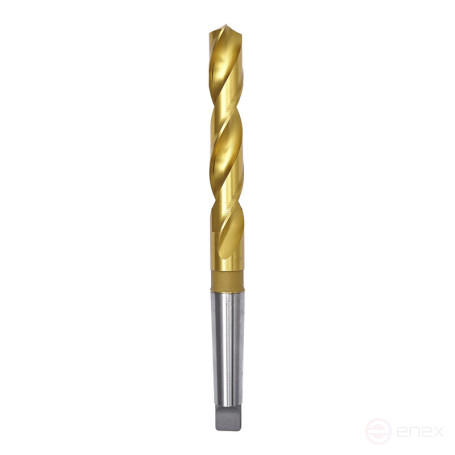 Drill bit 2126 Expert Ø 23.5 mm Morse Taper 3 M2 TIN (6542)/118° DIN 345 Plast box 1/10