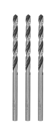 Drill bit for metal HSS F3.0 mm, 3 pieces, blister