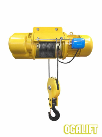 Electric rope hoist stationary fuel and energy complex OCALIFT CD1 1t height 6m