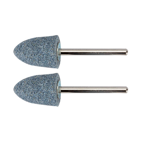 Round abrasive nozzles for fine grinding with a shank of 3 mm - 2 pcs.
