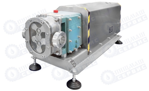 Rotary pump SHNK-14-3/2(ORA-3/2)-MR (heating/cooling jacket of the pump housing)