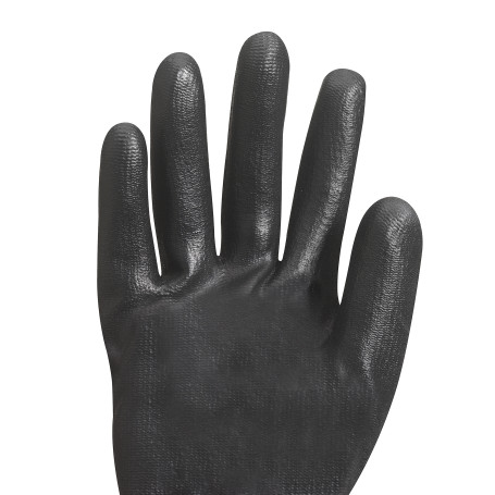 KleenGuard® G40 Перчатки с полиуретановым покрытием - Индивидуальный дизайн для левой и правой руки / Черный /7 (5 упаковок x 12 пар)