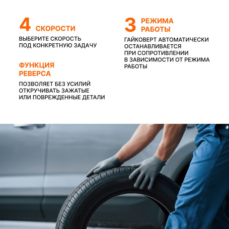 Гайковерт аккумуляторный BORT BSR-21U (2x4Ач+ЗУ)