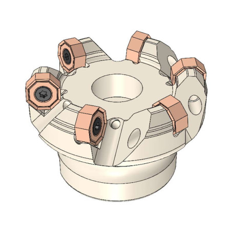 Торцевая насадная фреза ONHU 0806 Zcc 160x40 мм, Z-10