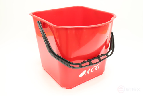ACG Ведро для тележки ACG 15л красное 1003046