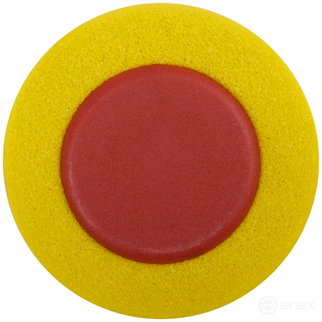 Валик прижимной резиновый, для обоев, желтый 50 мм