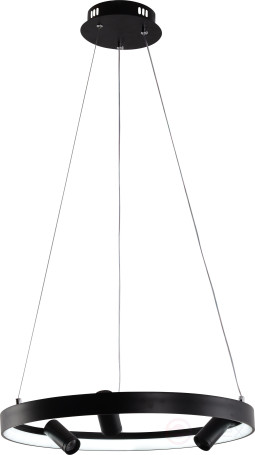 Светильник подвесной (подвес) Rivoli Selena 6147-101 LED 77 Вт 3000 - 6000 К с пультом