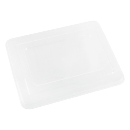 Контейнер для документов СТАММ А4, 260*330*160мм, пластик., прозрачный