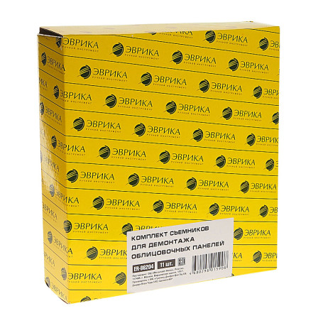 Набор съемников ER-86204 для демонтажа облицовочных панелей, 11 шт. ЭВРИКА 1/10