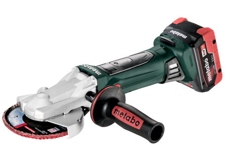 Cordless Angle Grinder with Flat Gear WF 18 LTX 125 Quick