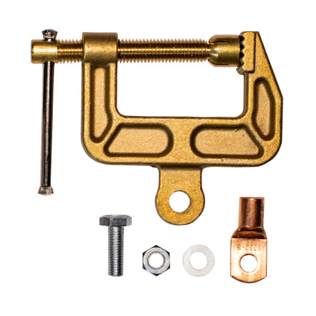 Brass weight clamp C-500 (clamp, 500A, 35-70mmq)