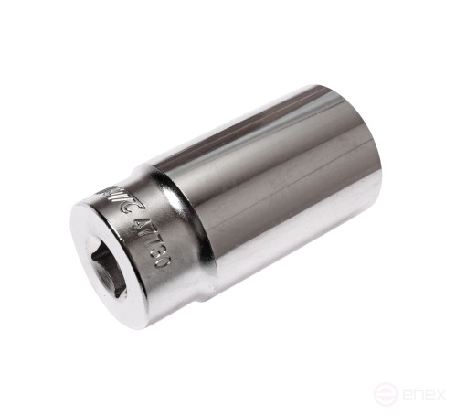Socket head 1/2" 30mm 12-sided deep L=76mm JTC