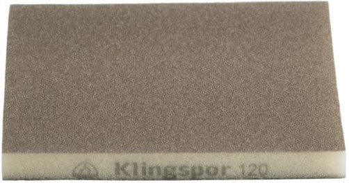 Elastic sanding sponge, double-sided filling SW 501, 98 x 123 x 10, 271081