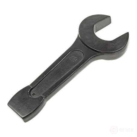 Ключ рожковый 80мм ER-33080 ударный односторонний (L-370мм) ЭВРИКА /1/2