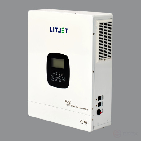 Инвертор гибридный однофазный солнечный ЛИТДЖЕТ 4,3 kW 230V/50Hz с ЖК-дисплеем