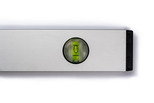 The level is anodized "ECO" (3 acrylic indicators) 100 cm