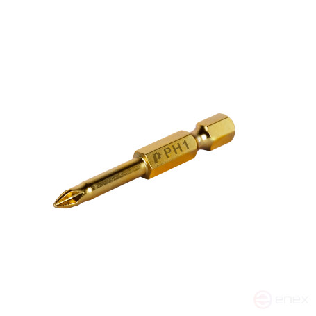 Screwdriver bit PRACTICE "Expert" PH-1 x 50mm Tin (1 pc.), blister