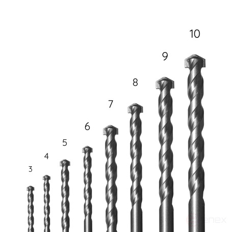Set of concrete drills Villager DMA-SET 8 PCS