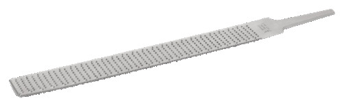 Semicircular furniture rasp without handle 250 mm, personal notch