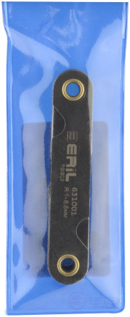 BERIL radius template No. 1 (1.0 - 6.5 mm)