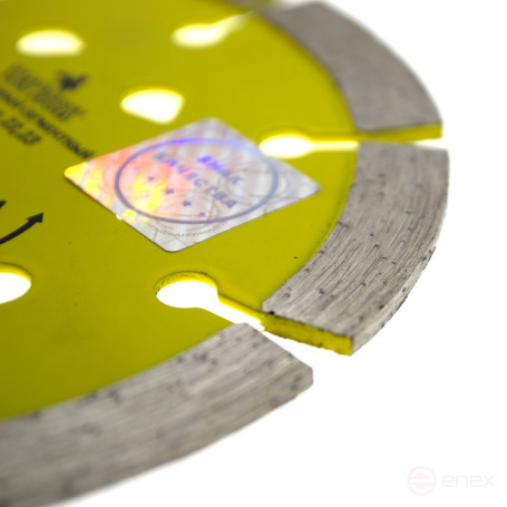 Диск алмазный сегмент (капелька) "Мастер" 125х10х22,23 мм, ЧЕГЛОК