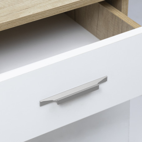 Handle meb. bracket alum. STELLS 96/150 brushed chrome, AKS