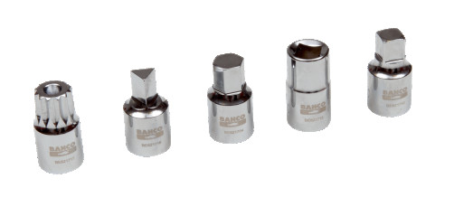 3/8" End head for oil drain plug, M 16